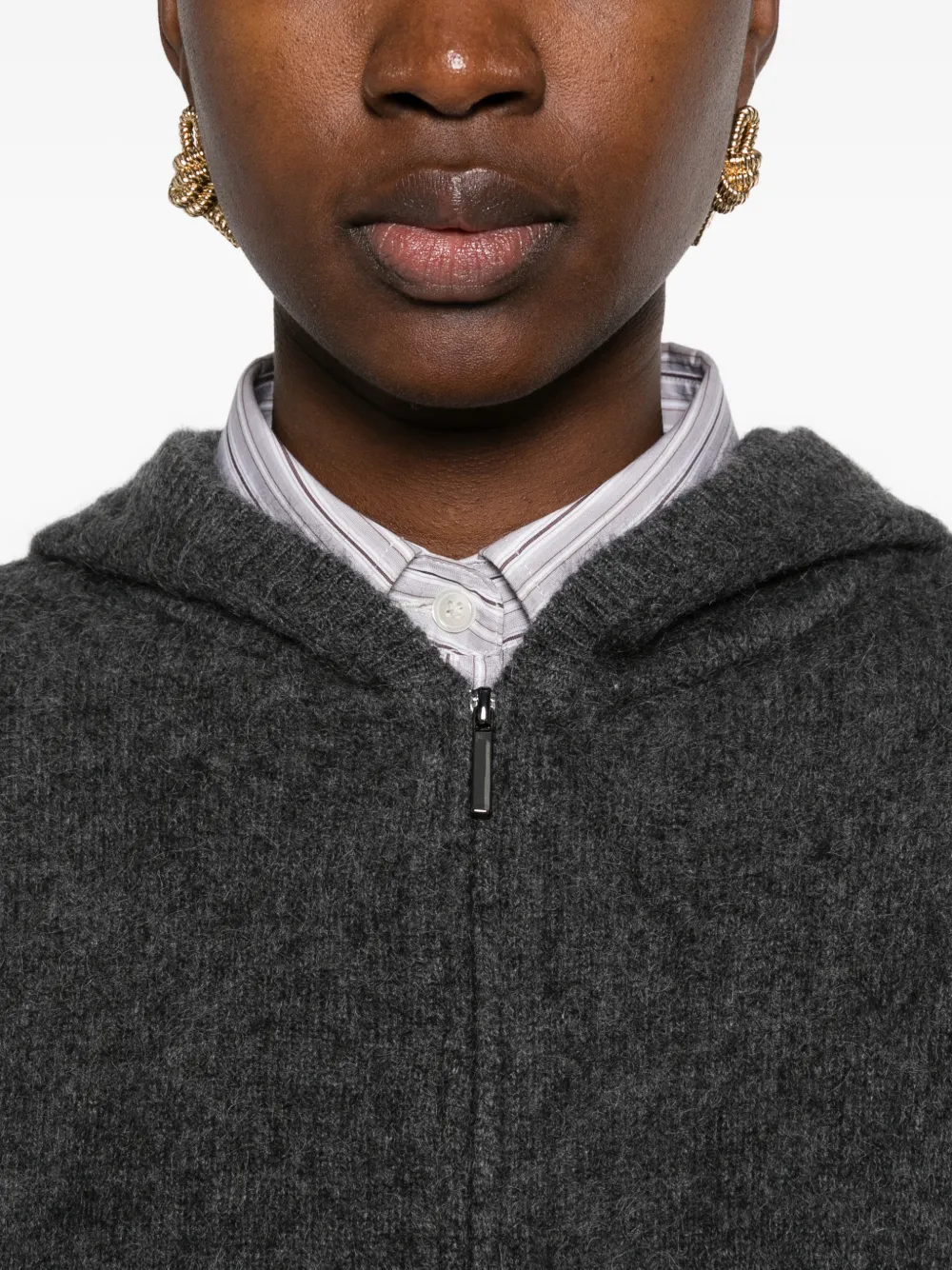 'S Max Mara Vest met capuchon Grijs