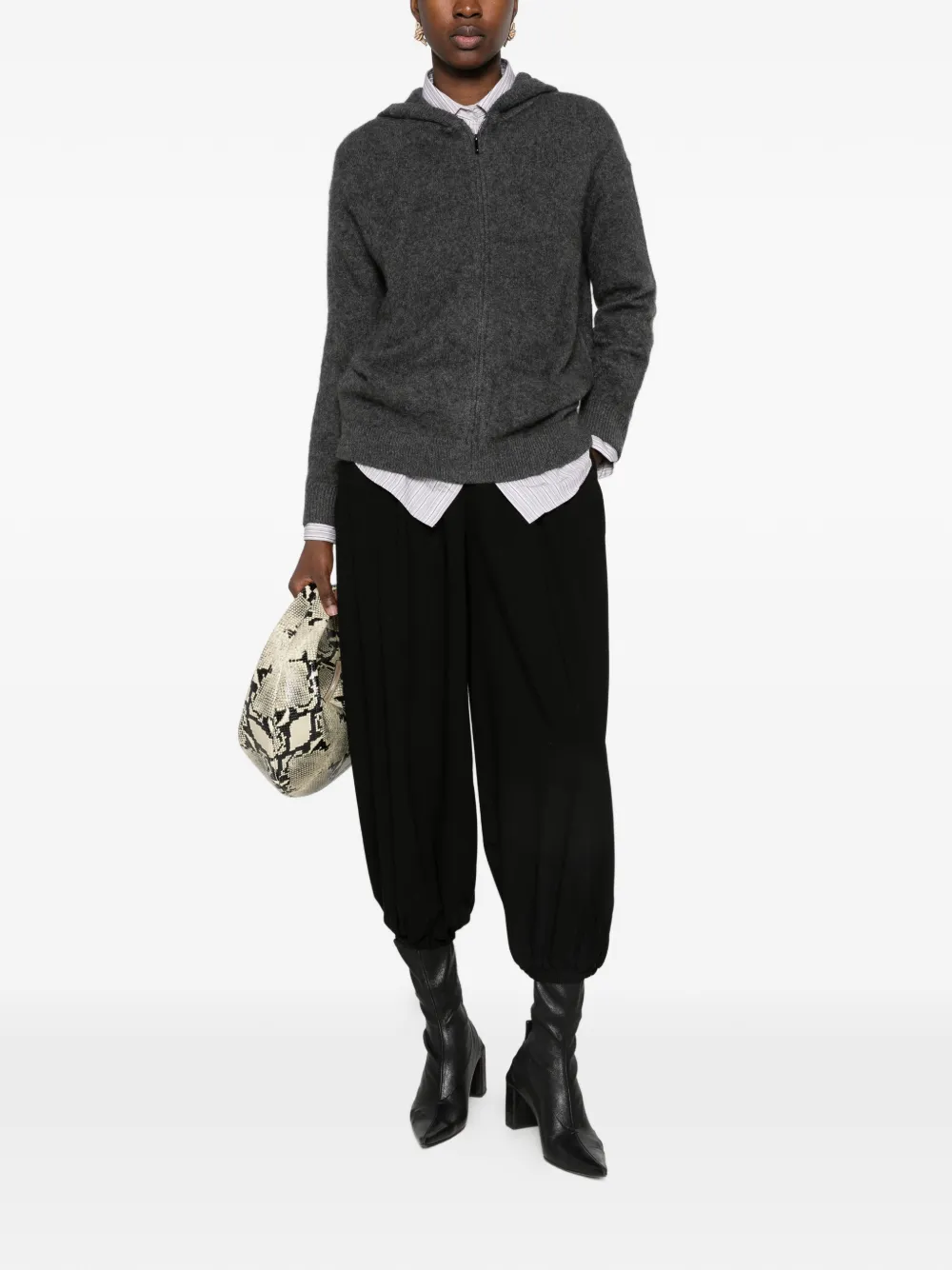 'S Max Mara Vest met capuchon Grijs