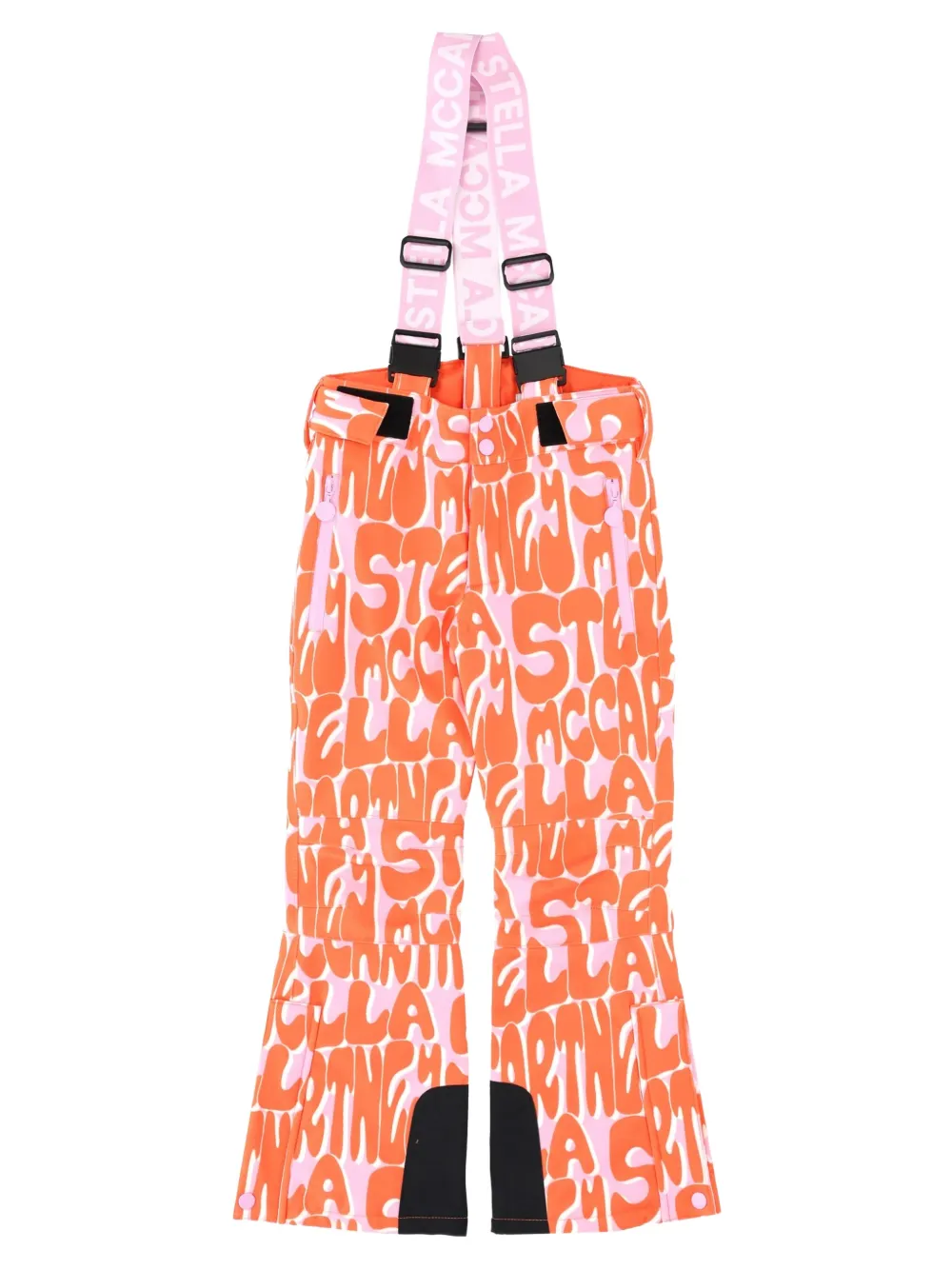 Stella McCartney Kids logo-print ski pants Oranje