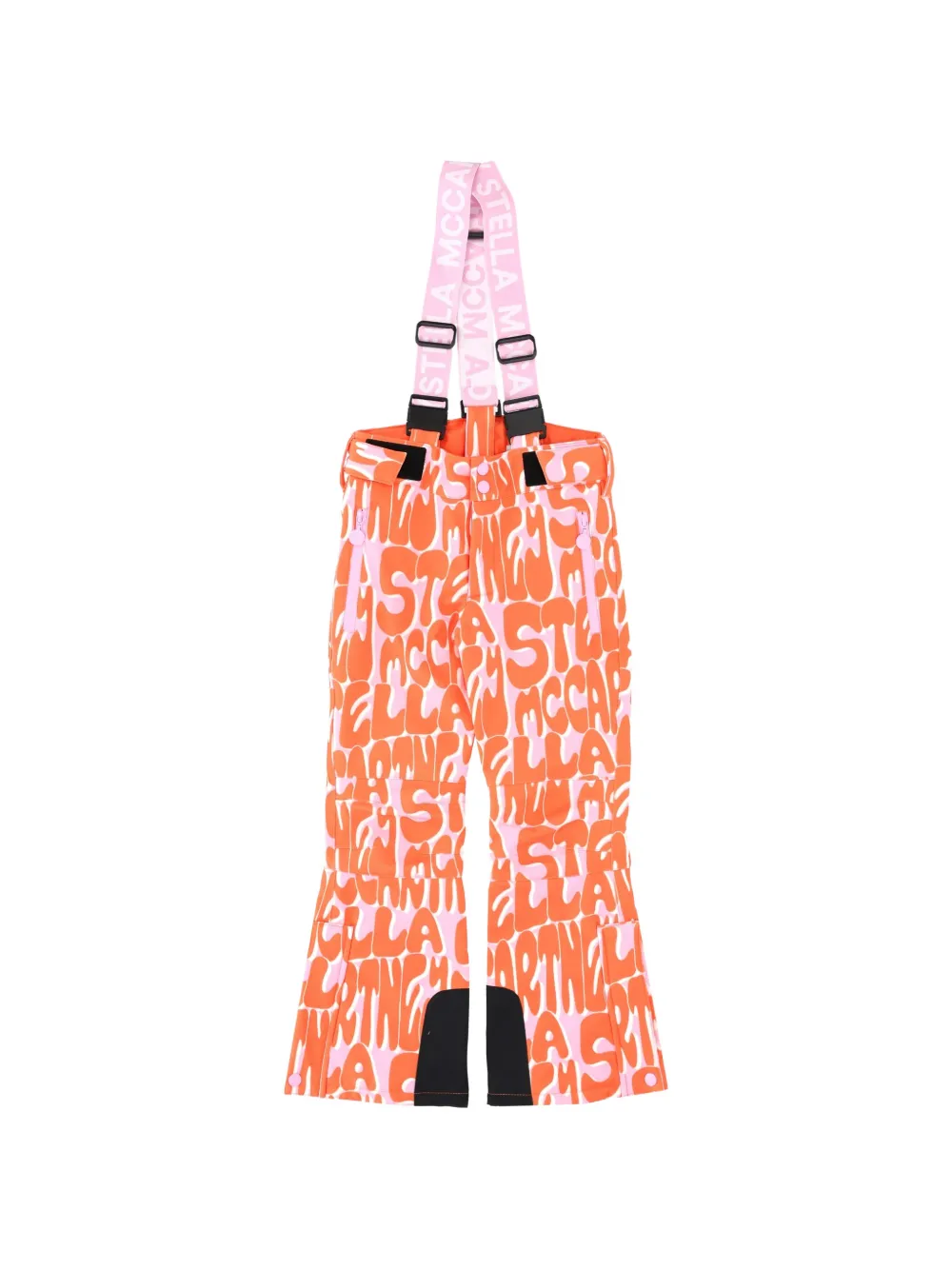 Stella McCartney Kids logo-print ski pants Oranje