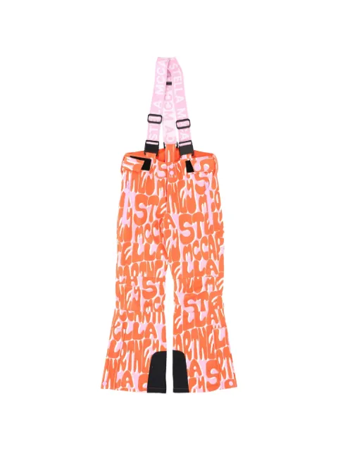 Stella McCartney Kids logo-print ski pants