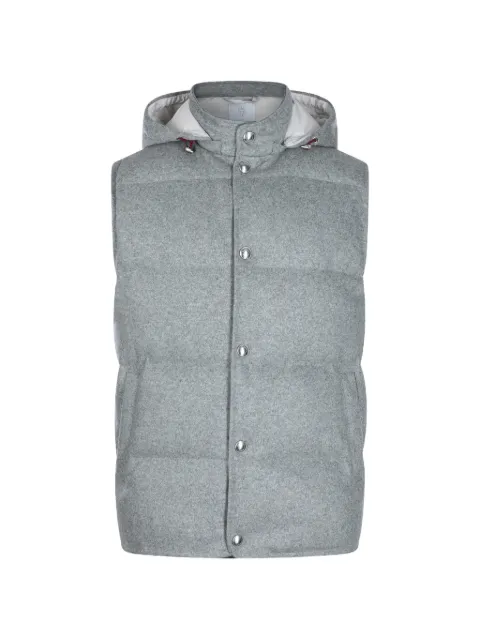 Eleventy hooded padded gilet