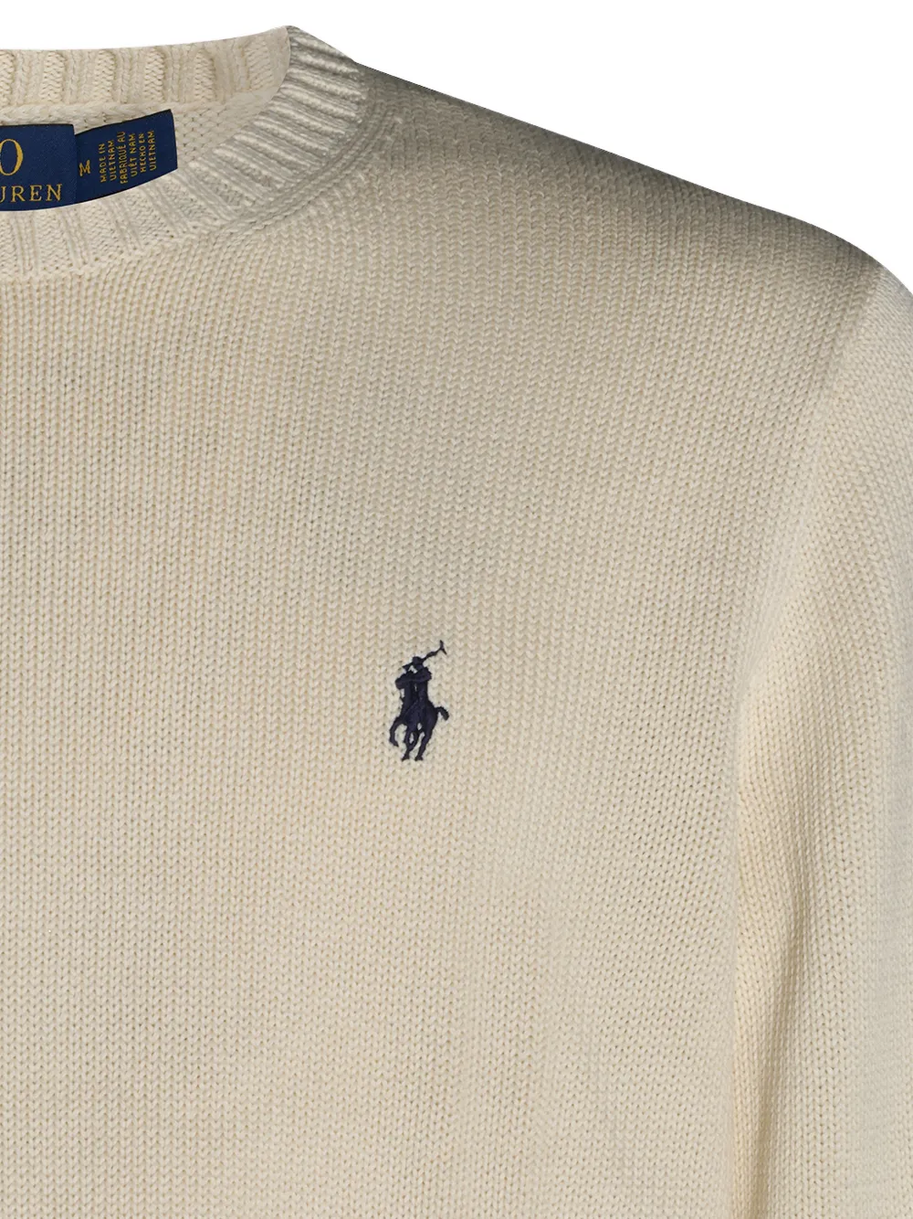 Polo Ralph Lauren Trui met geborduurd logo Beige