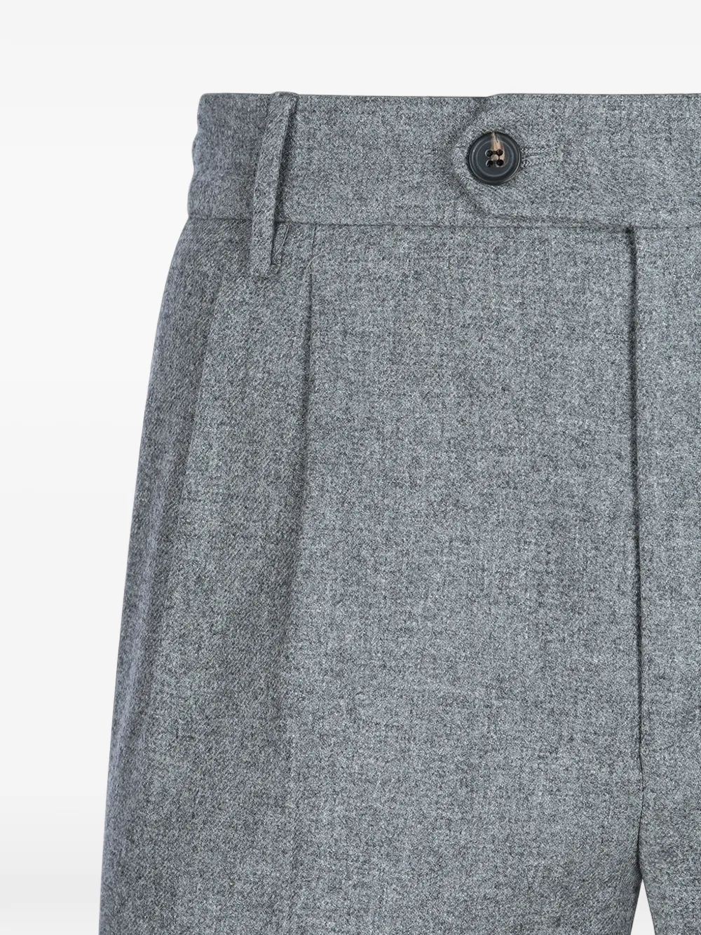 Eleventy Broek met geplooid detail Grijs