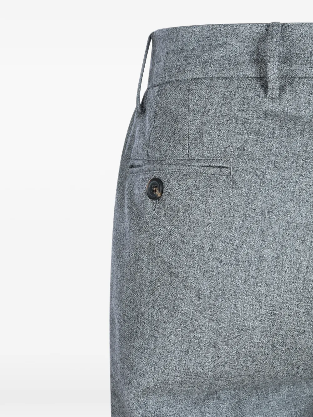 Eleventy Broek met geplooid detail Grijs