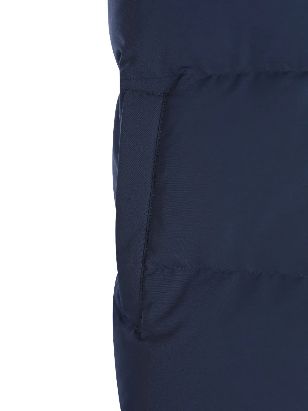 Eleventy hooded padded gilet Blauw
