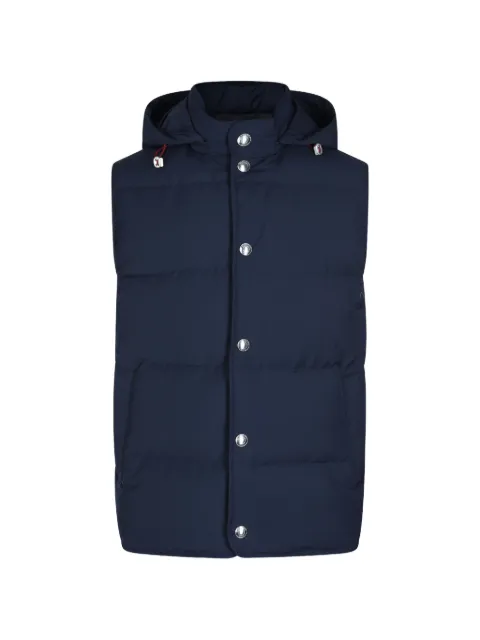 Eleventy hooded padded gilet