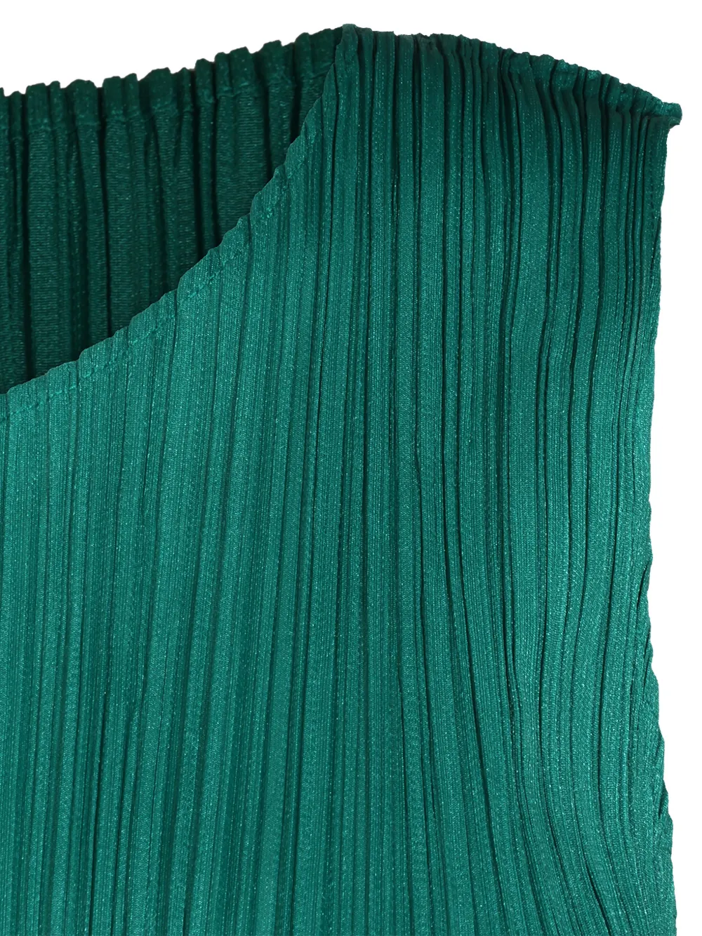 Pleats Please Issey Miyake Mouwloze top Groen