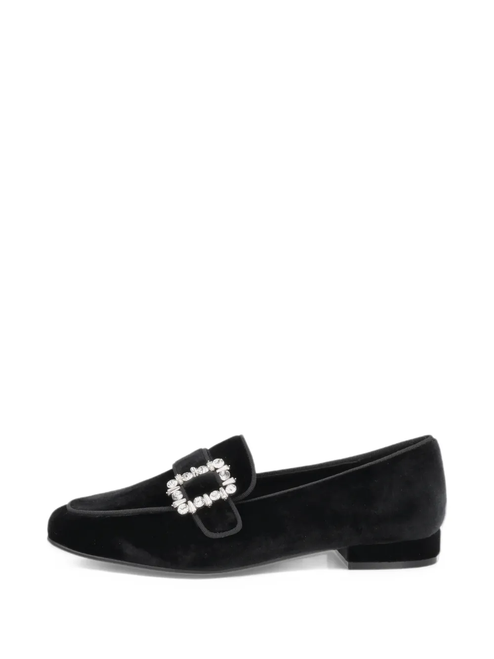 Tosca Blu Adele crystal-embellished loafers - Nero