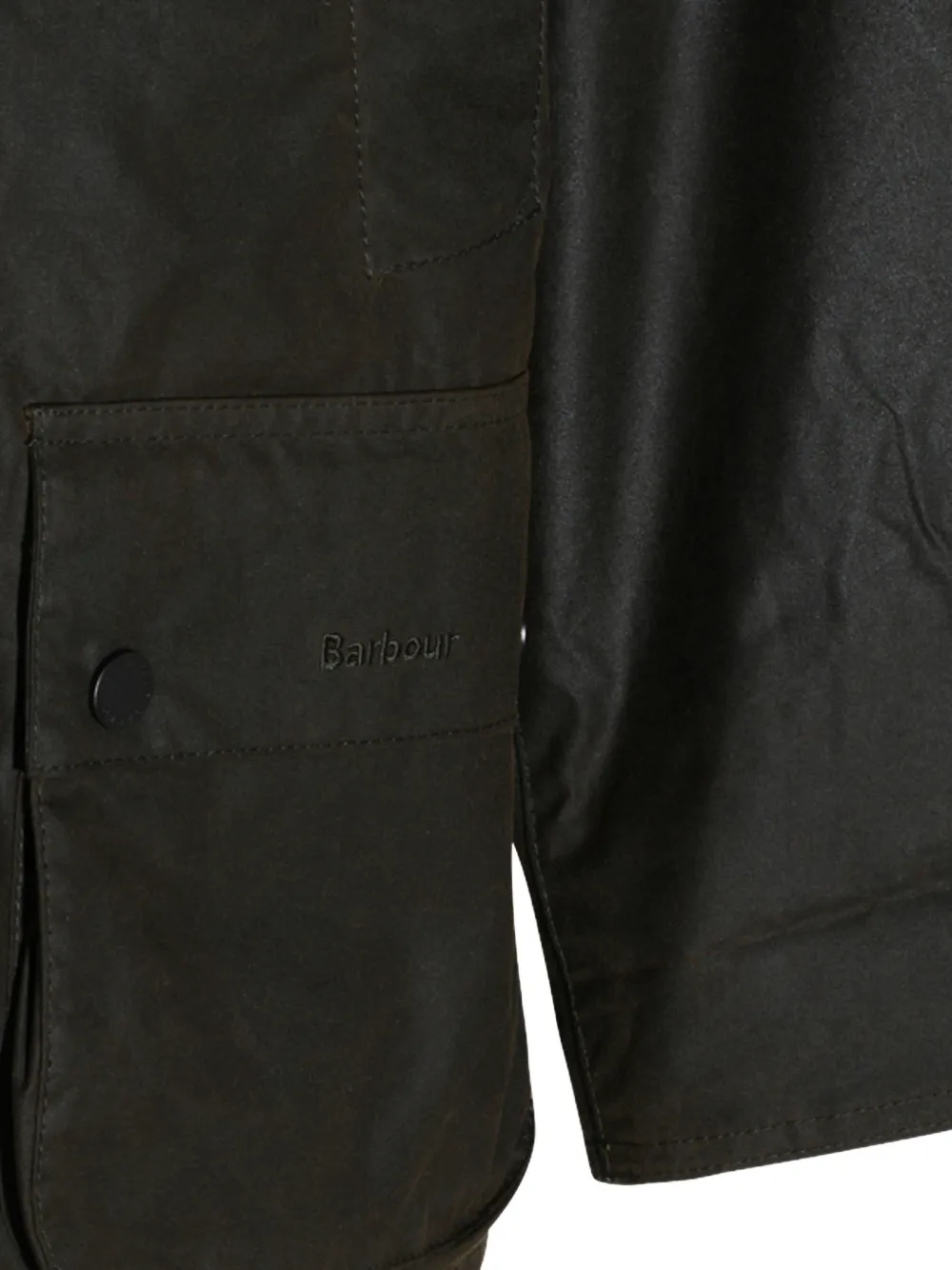 Barbour Bedale gewaxt jack met ribfluwelen kraag Bruin