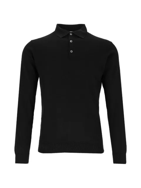 Al Duca D’Aosta 1902 long-sleeve knitted polo shirt