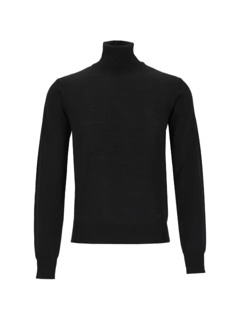 Emporio Armani pure virgin-wool roll-neck jumper