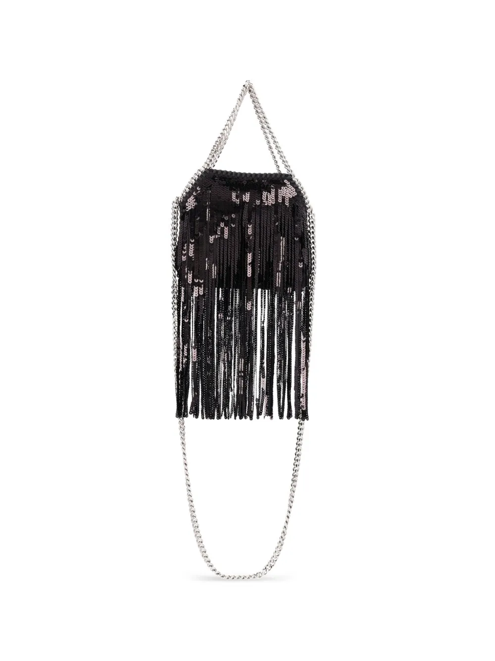 Stella McCartney Falabella sequin-fringed shoulder bag