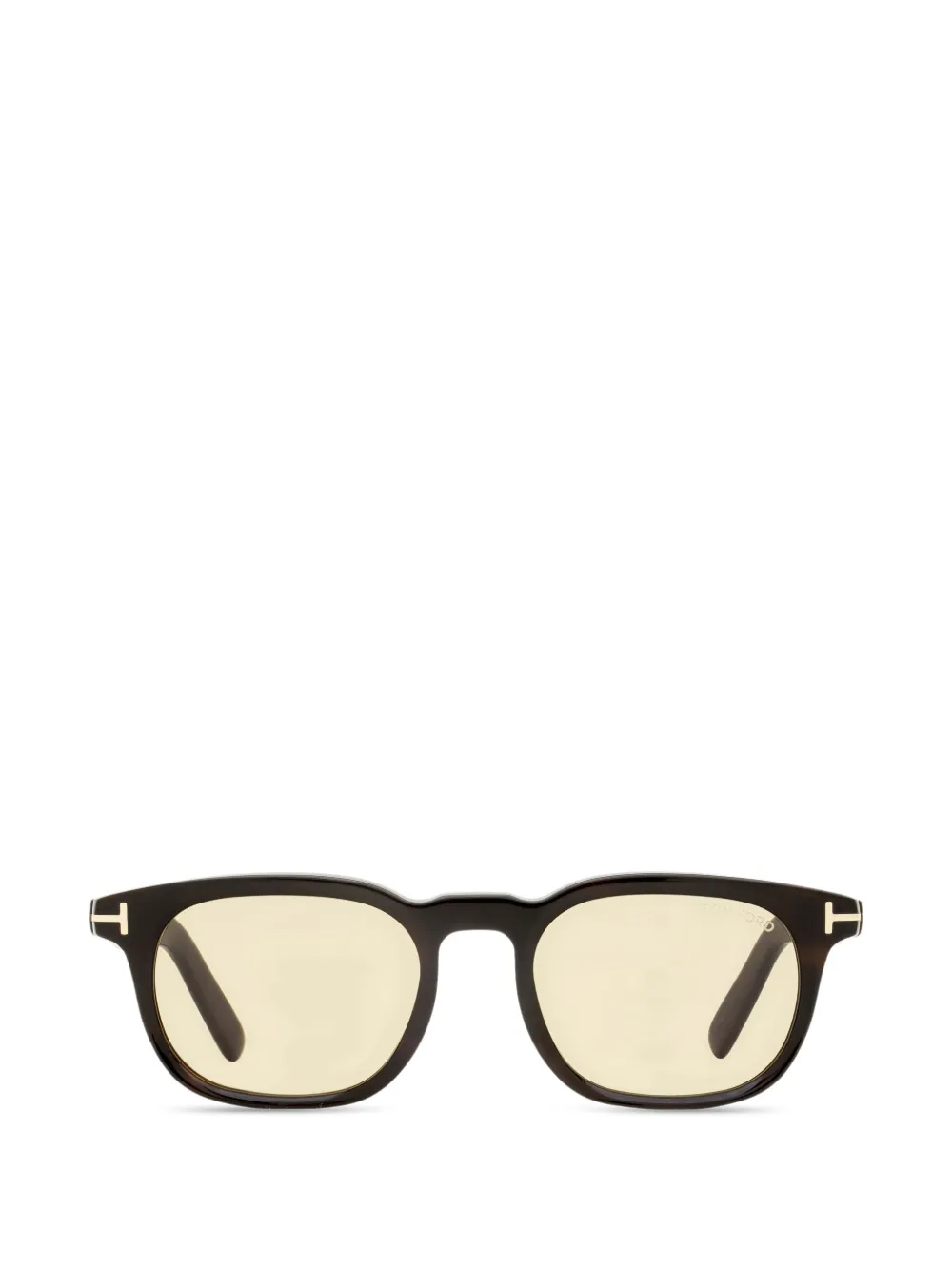 TOM FORD Eyewear Alternative Fit rectangular-frame sunglasses | Brown | Image 1