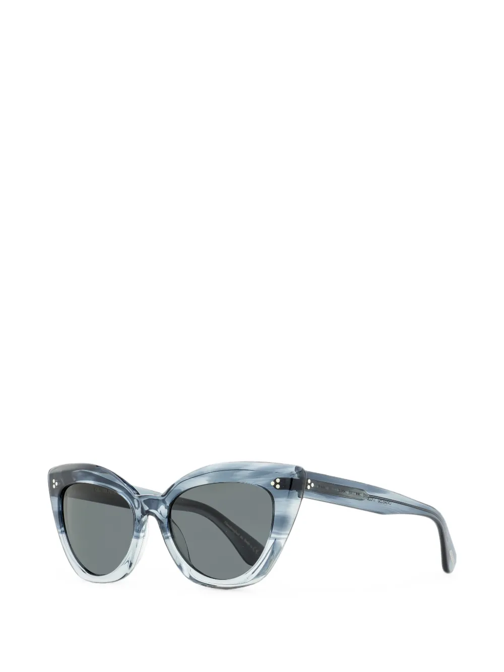 Oliver Peoples Laiya zonnebril met cat-eye montuur Blauw