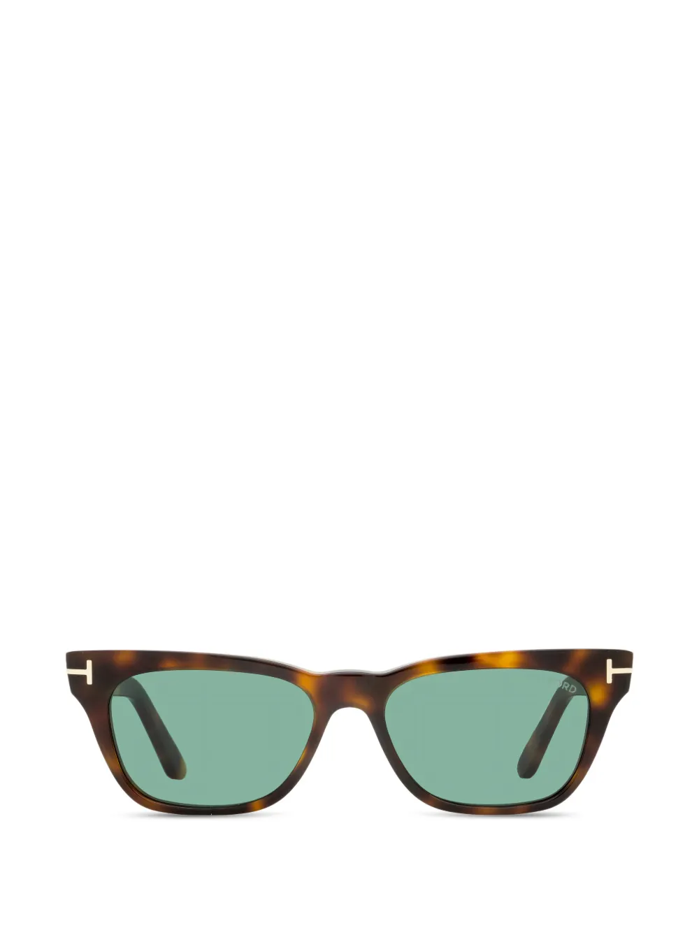TOM FORD Eyewear Penn rectangle-frame sunglasses - Marrone