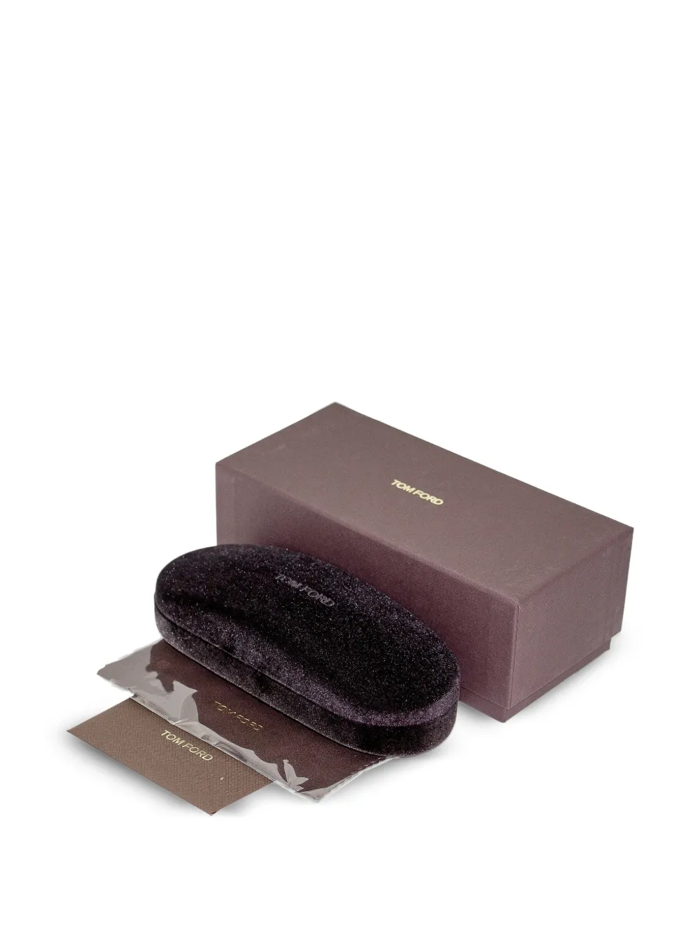 TOM FORD Eyewear Iggy zonnebril met ovalen montuur Bruin