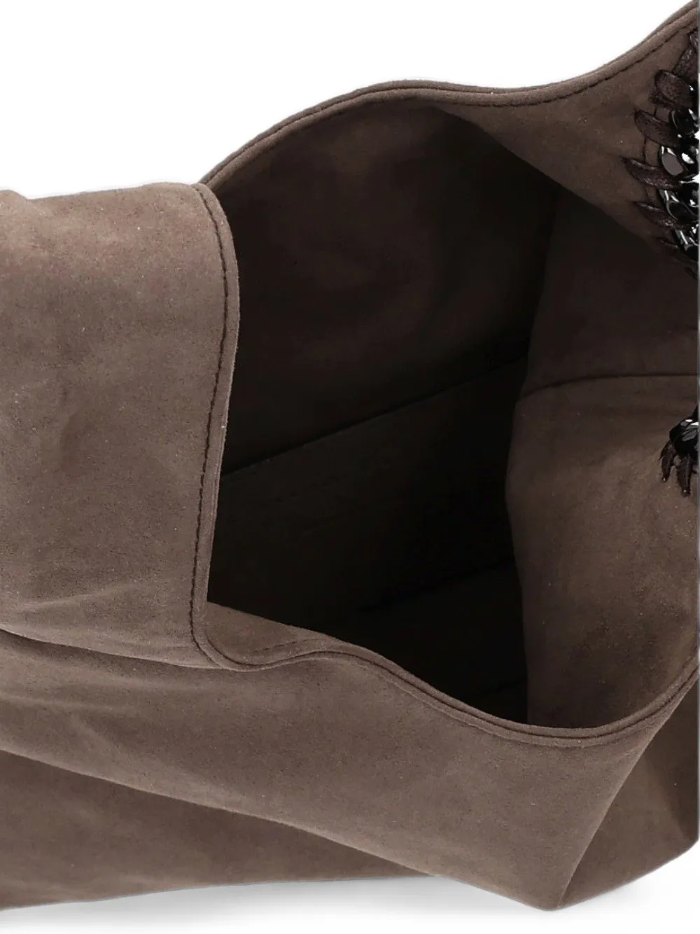 Stella McCartney Falabella shopper met ketting Bruin