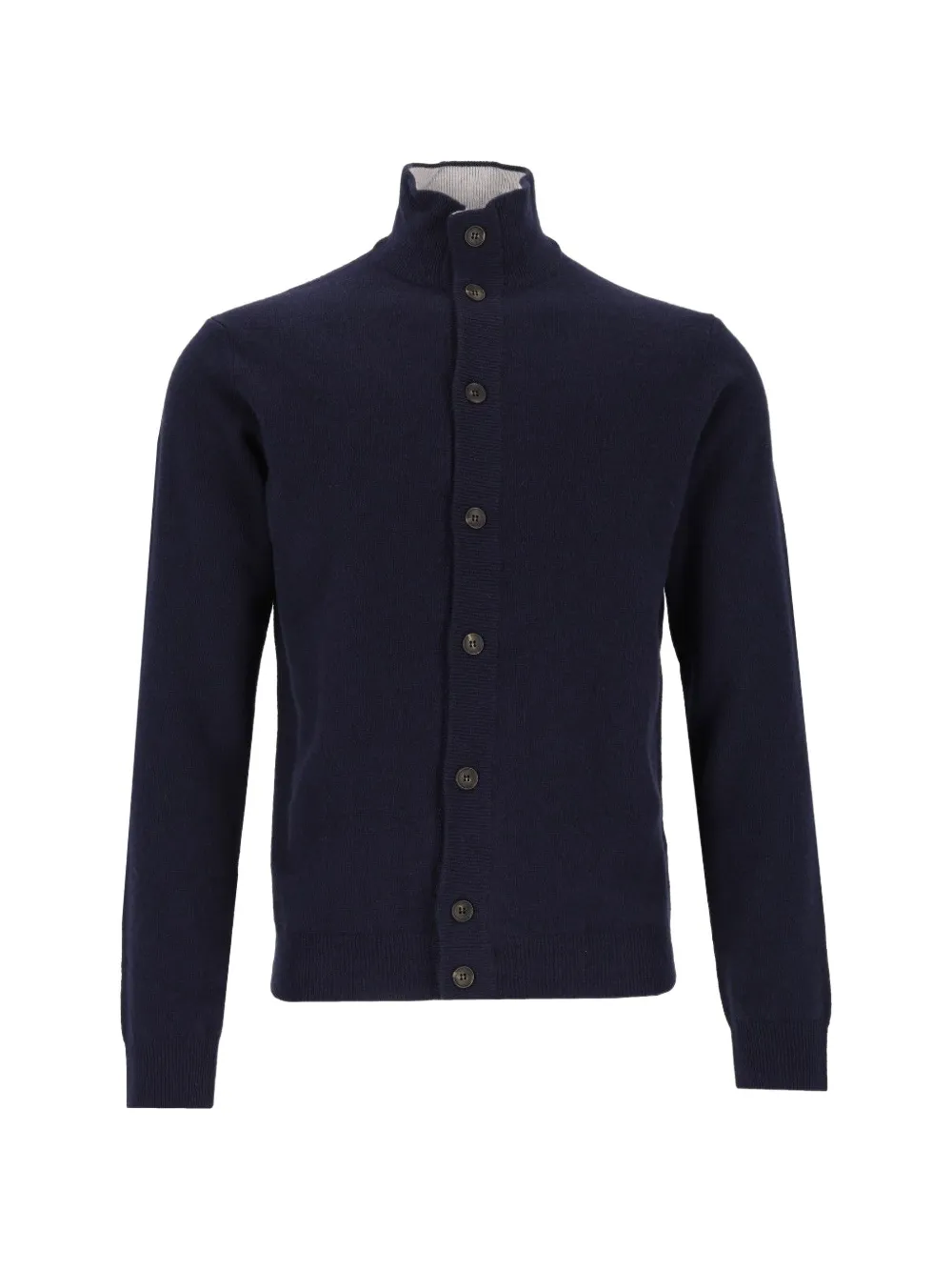 Al Duca D’Aosta 1902 button-up high-neck cardigan