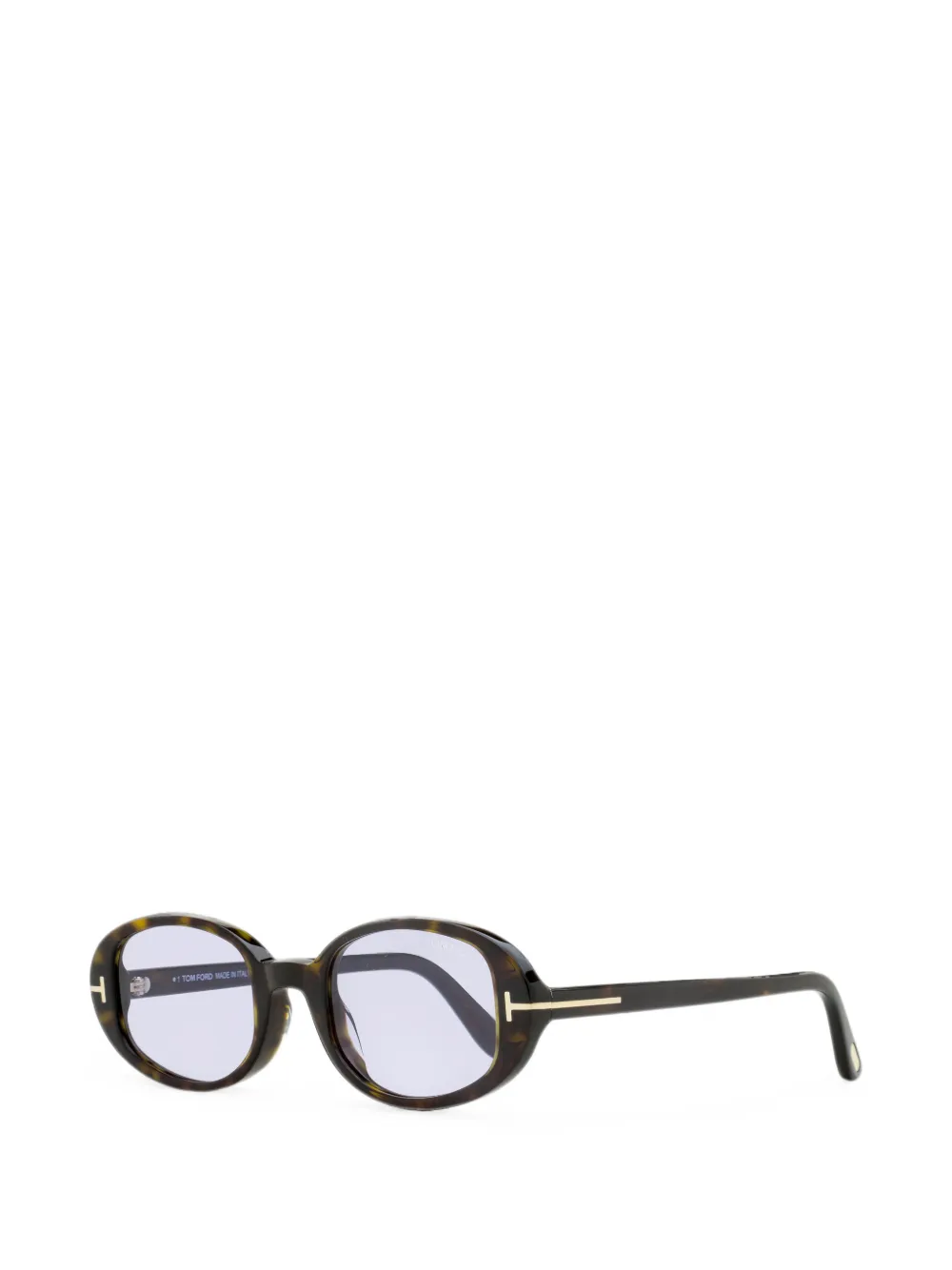 Tom Ford Iggy Oval-frame Sunglasses In Orange