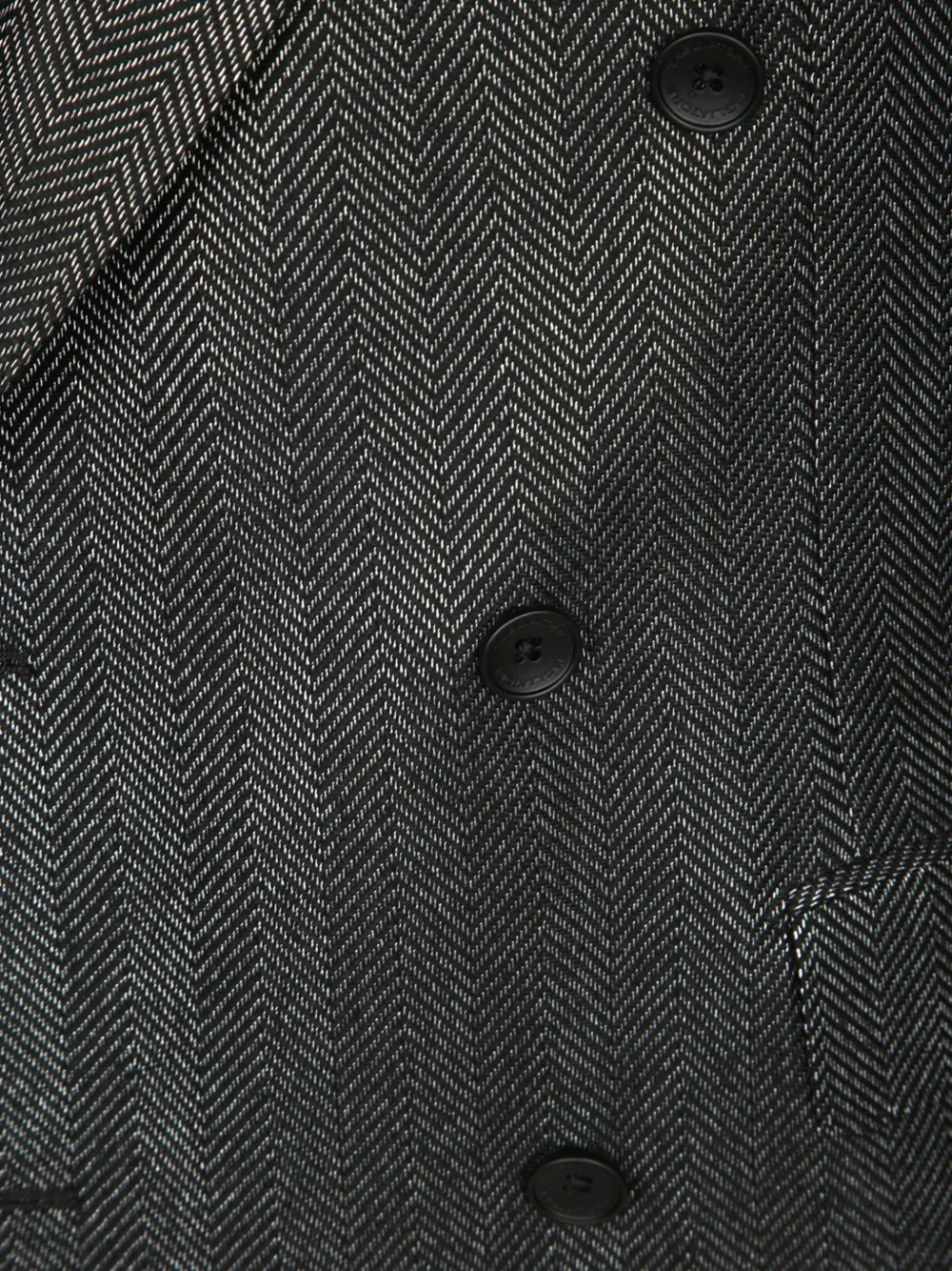 Tagliatore double-breasted herringbone-pattern blazer Grijs