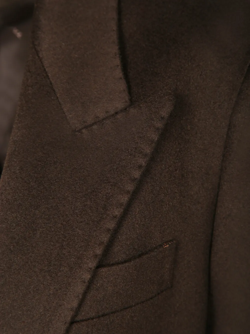 Tagliatore Blazer met enkele rij knopen Bruin