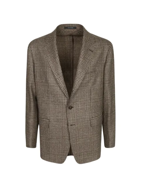 Tagliatore prince-of-wales check blazer