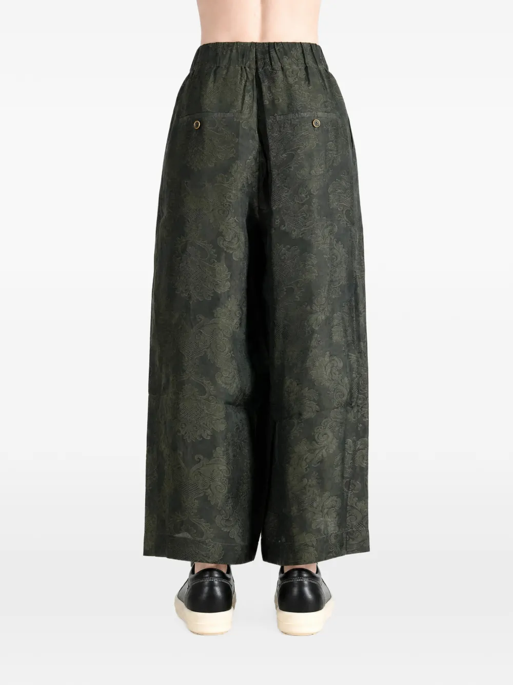 Uma Wang Poetic broek Groen
