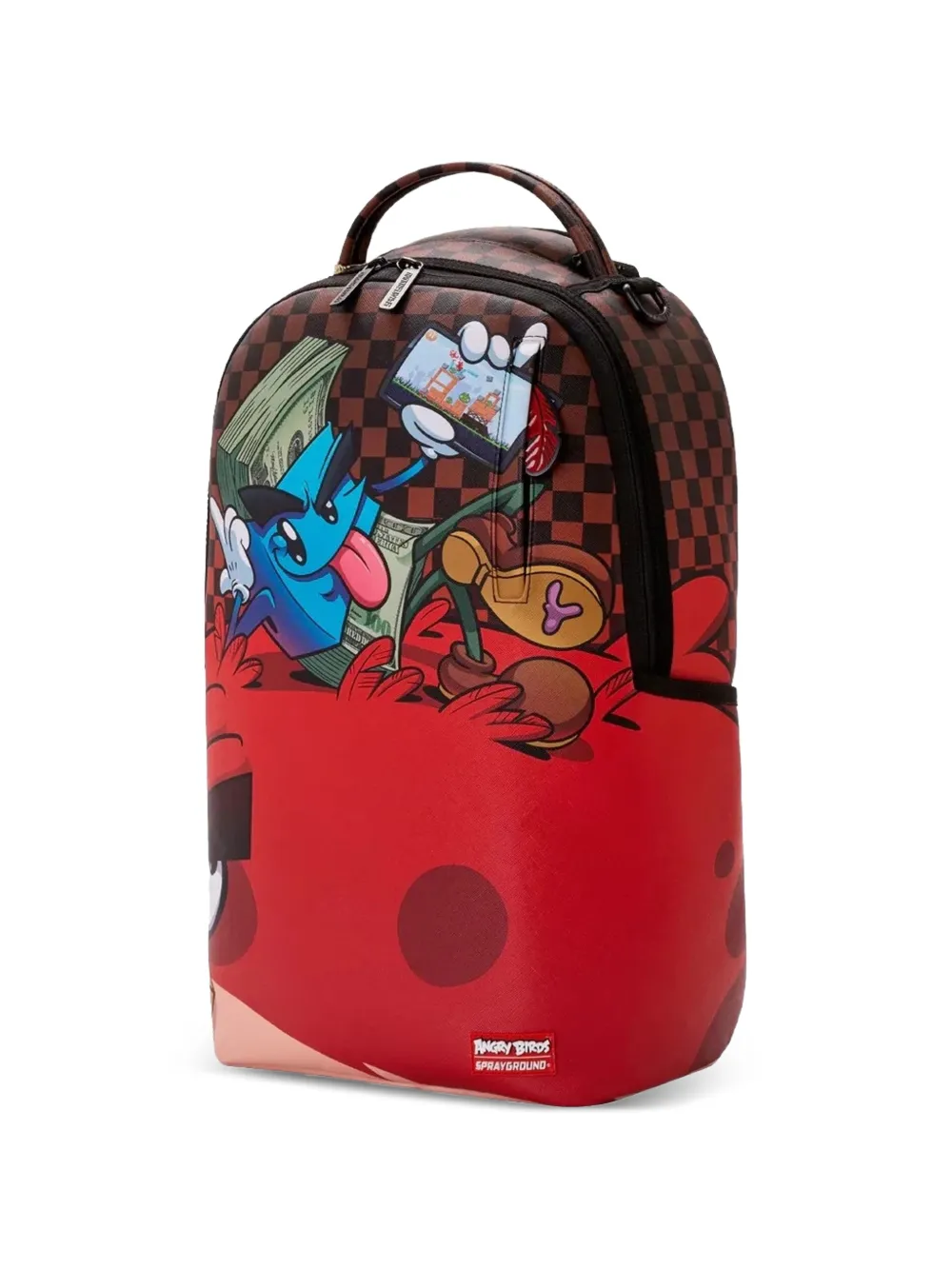 Sprayground Angry Bird Money Boy rugzak Zwart