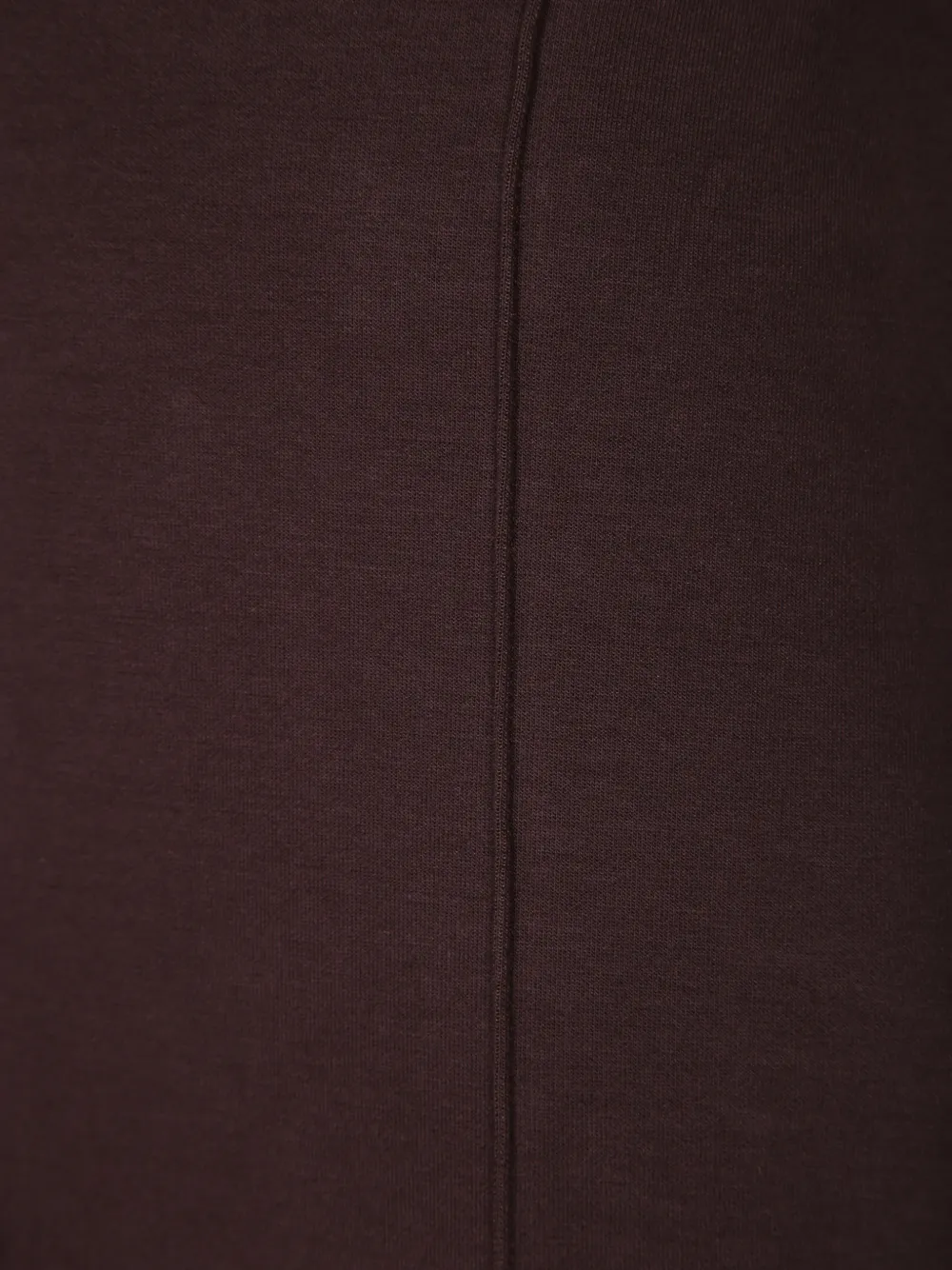 OWN Broek met doorgestikte plooien en omgeslagen pijpen Bruin