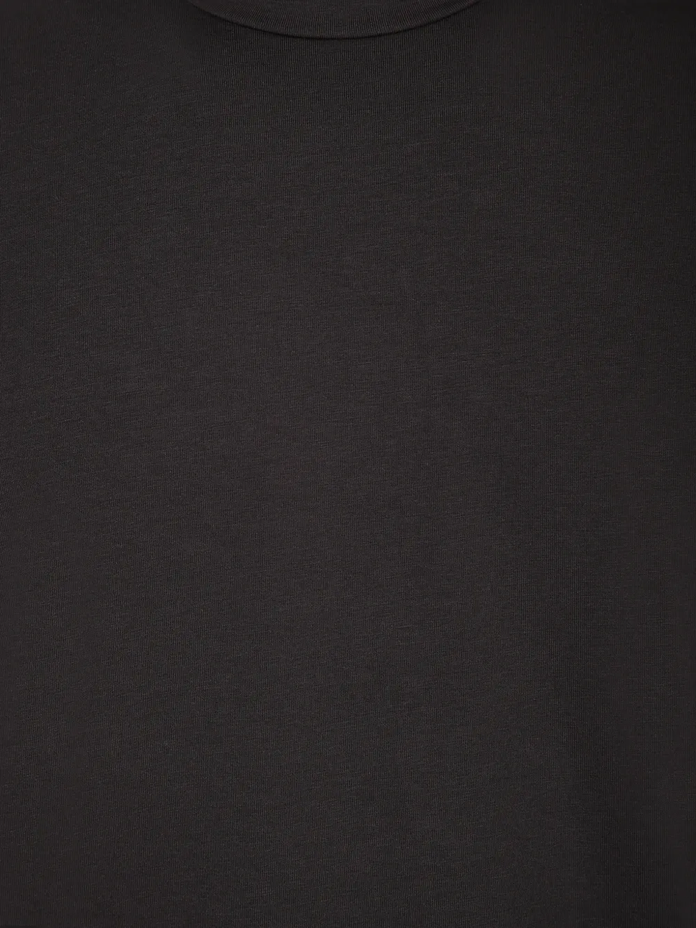 Daniele Fiesoli Katoenen T-shirt met ronde hals Zwart