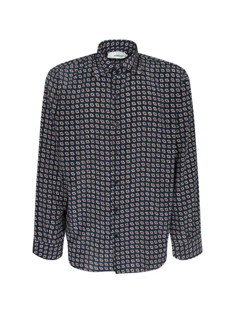 Costumein geometric-print shirt