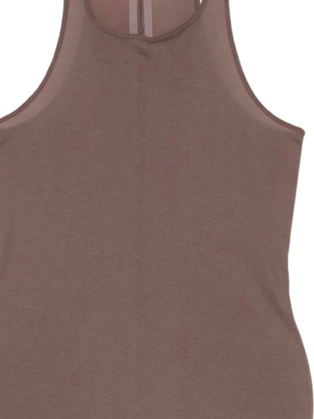 Rick Owens Ribgebreide tanktop Bruin