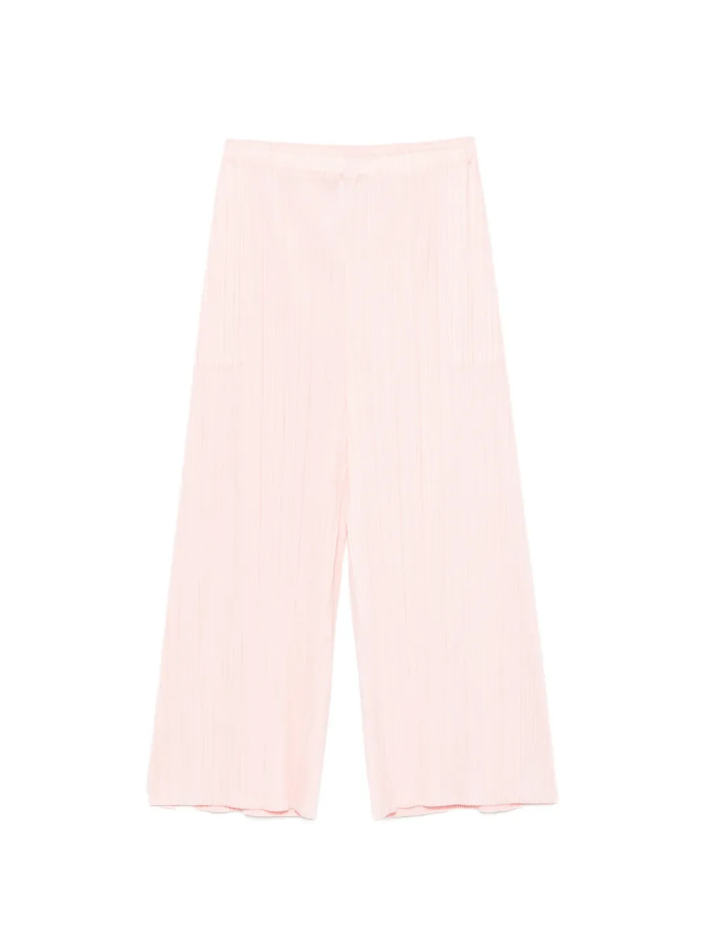 Pleats Please Issey Miyake pleated cropped trousers