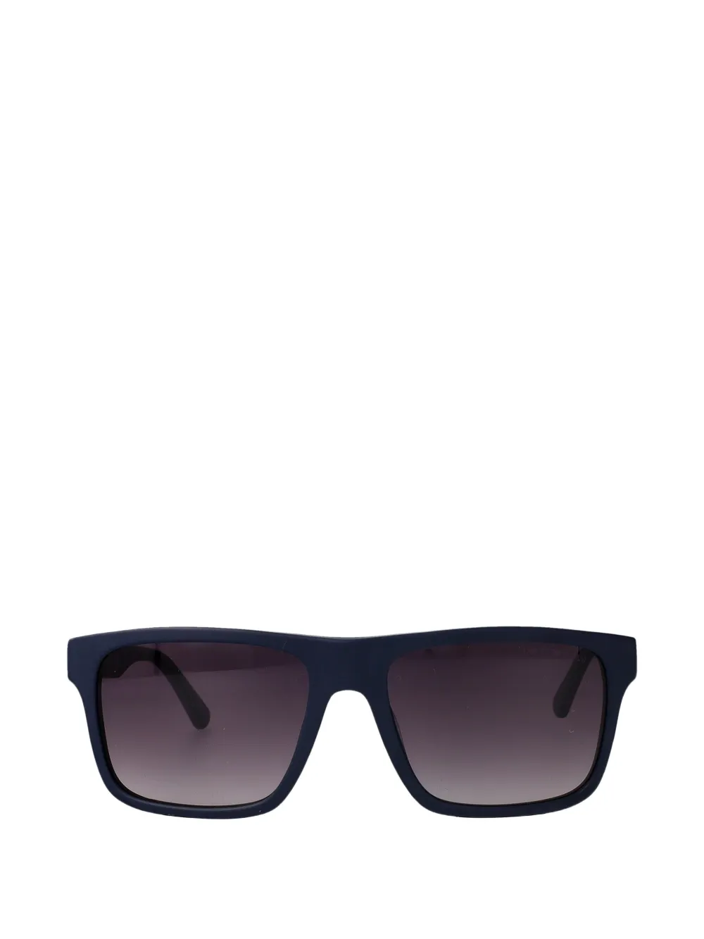 Emporio Armani Sonnenbrille mit eckigem Gestell - Blau