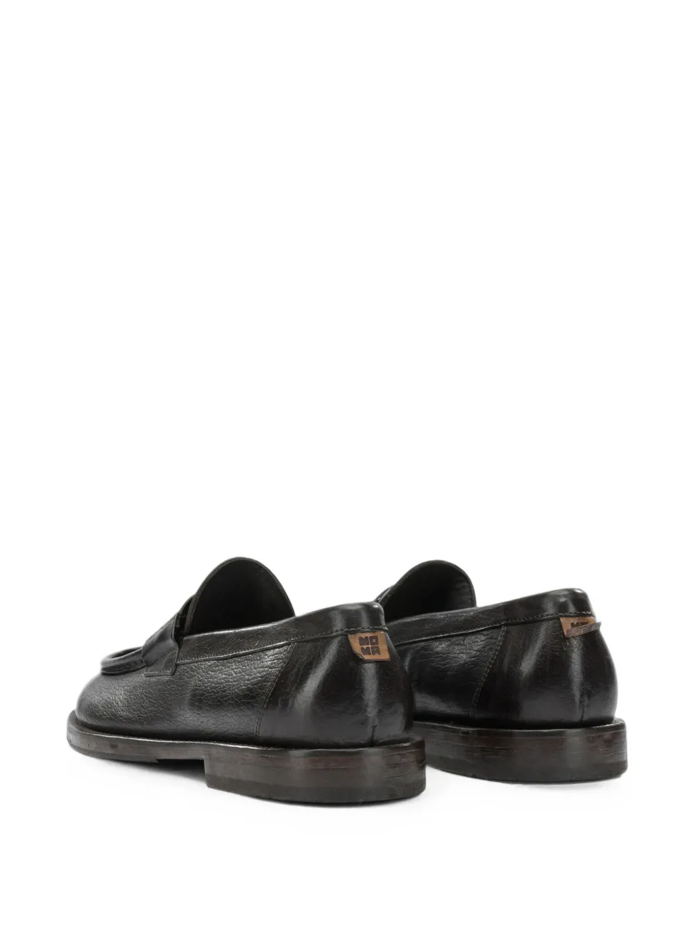 Moma leather loafers Zwart