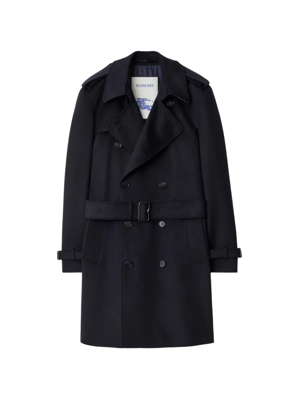 Burberry Hastings trench coat - Blu