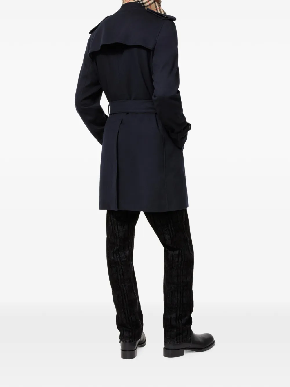 Burberry Hastings trenchcoat Blauw
