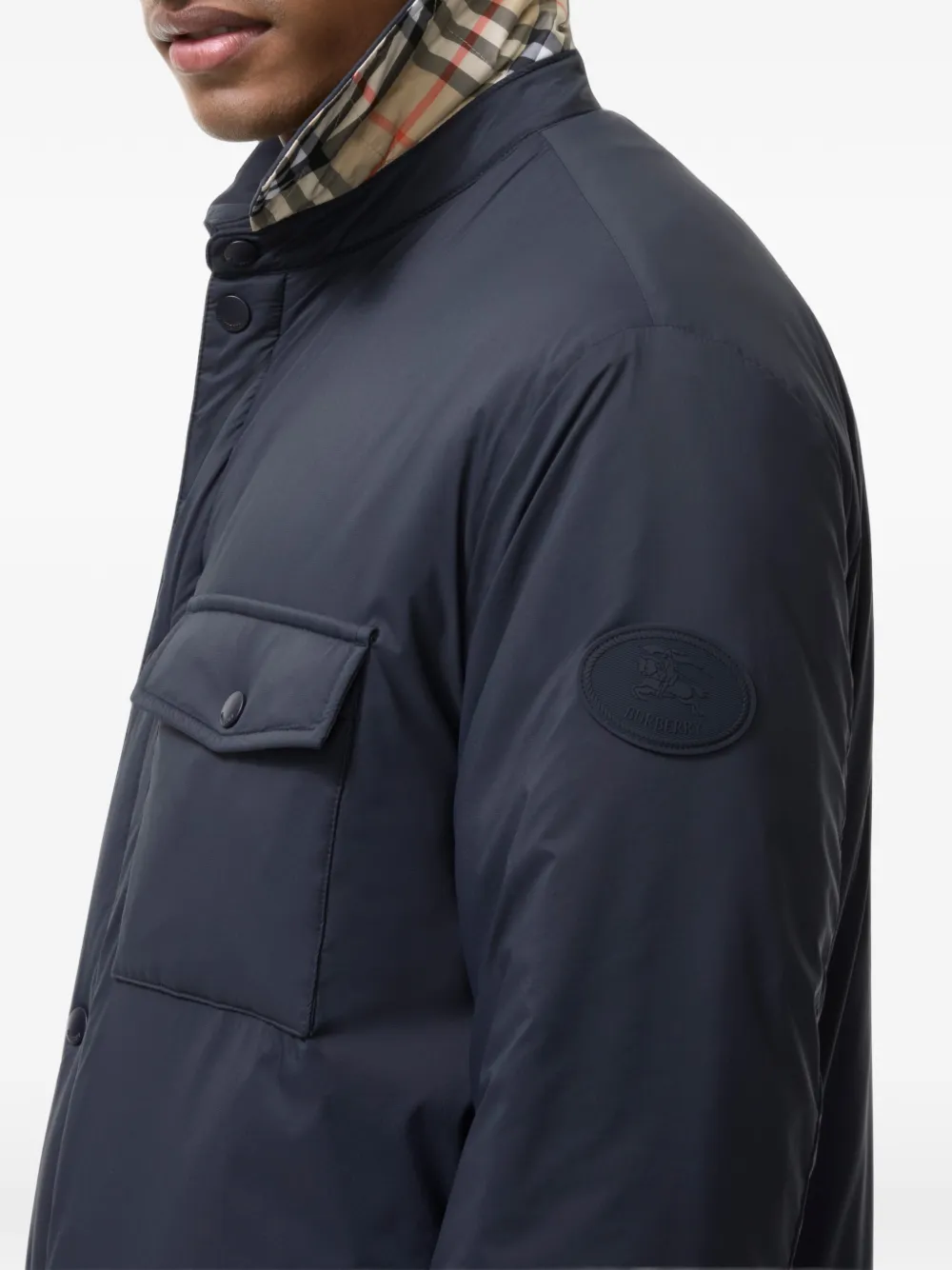 Burberry Dalewood shirtjack Blauw