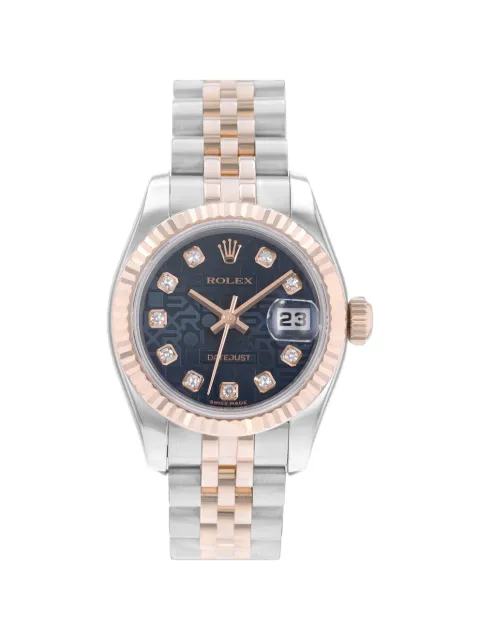 Rolex Datejust fluted-bezel 26mm watch