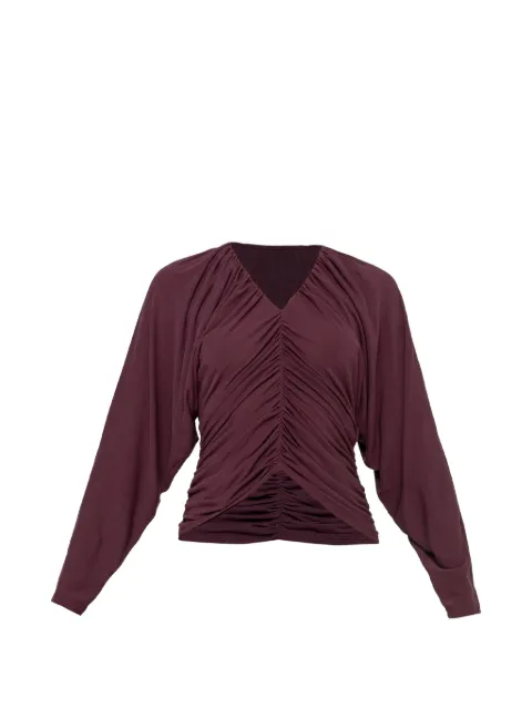NISSA draped TENCEL™ and wool top