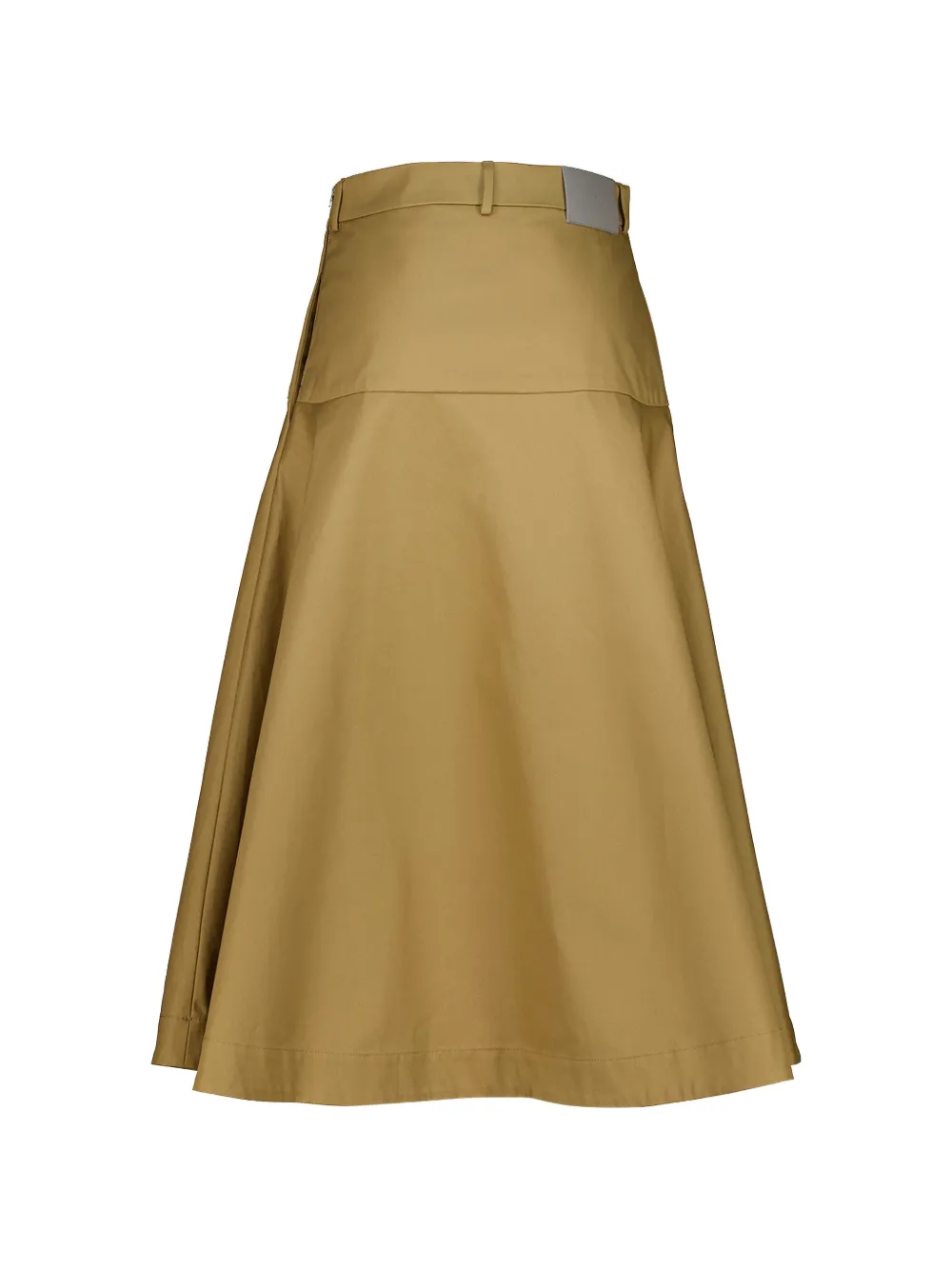 Balenciaga Katoenen rok met A-lijn Beige