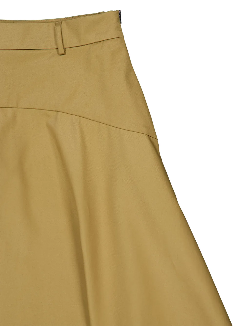 Balenciaga Katoenen rok met A-lijn Beige