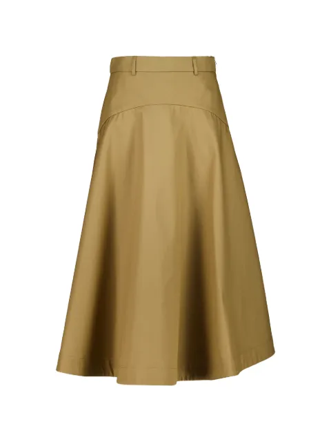 Balenciaga A-line midi skirt