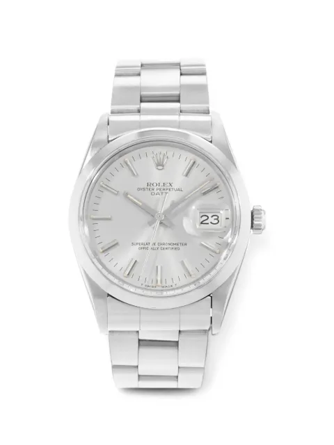 Rolex Oyster Perpetual Date round-face 34mm watch