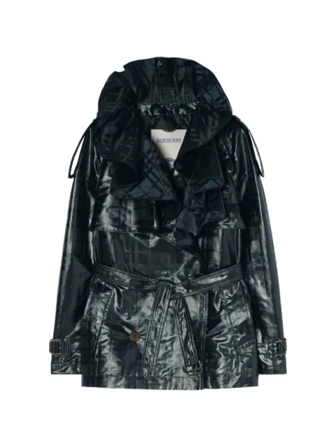 Burberry Check-pattern jacket