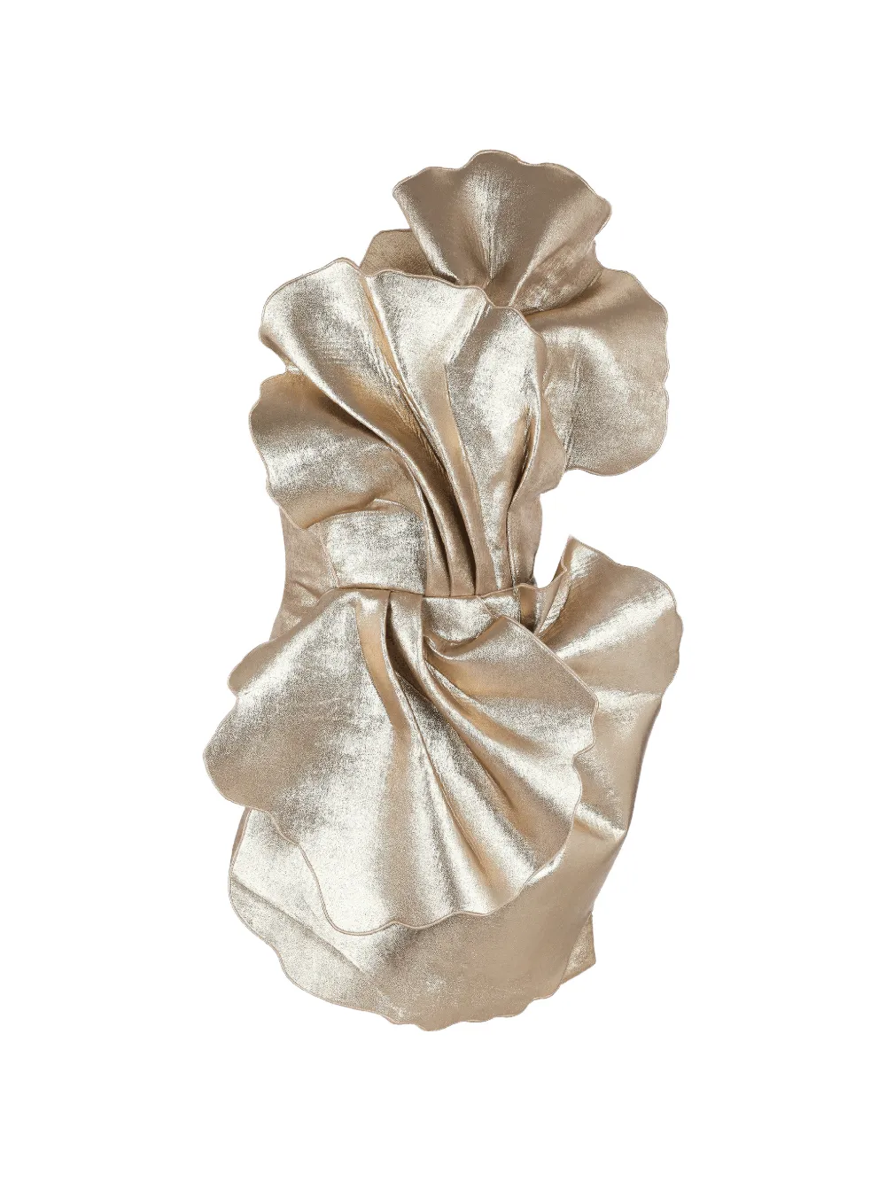 Acler Oakenzale ruffled mini dress