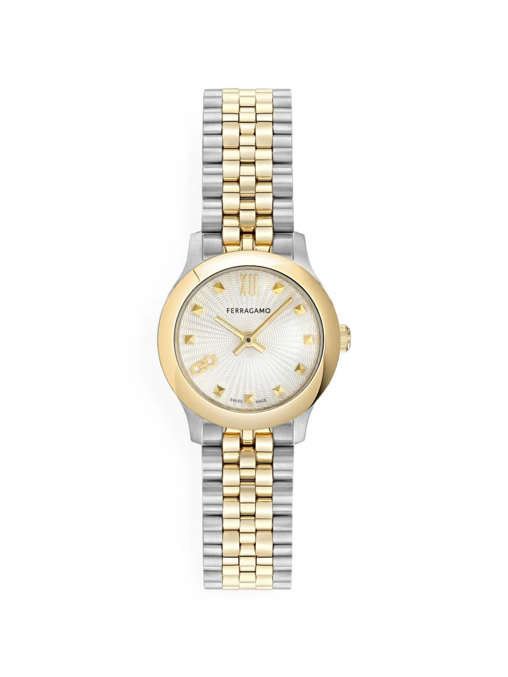 Ferragamo Duo 25mm watch - Weiß
