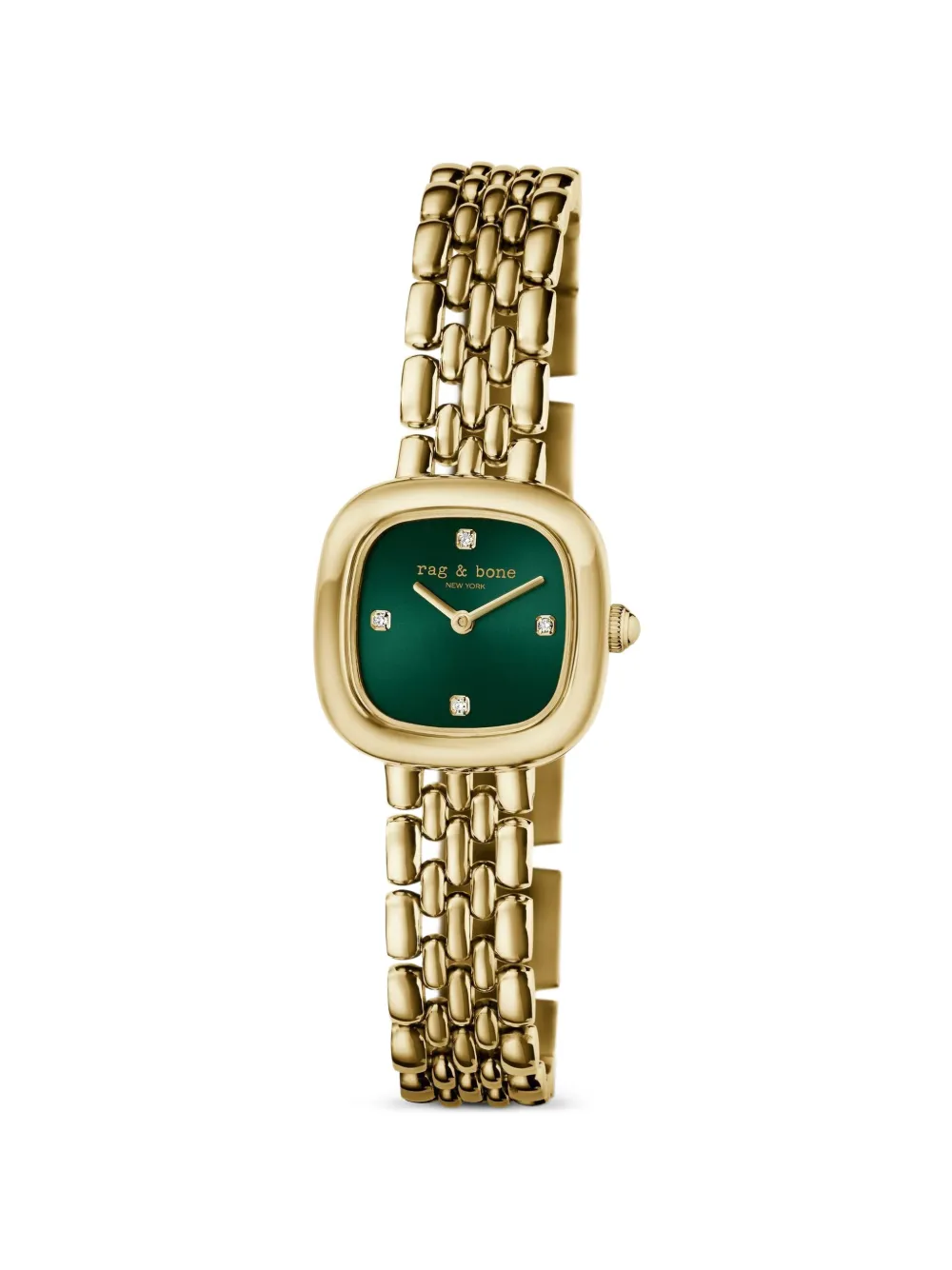 rag & bone Maxine Armbanduhr 24mm - Grün