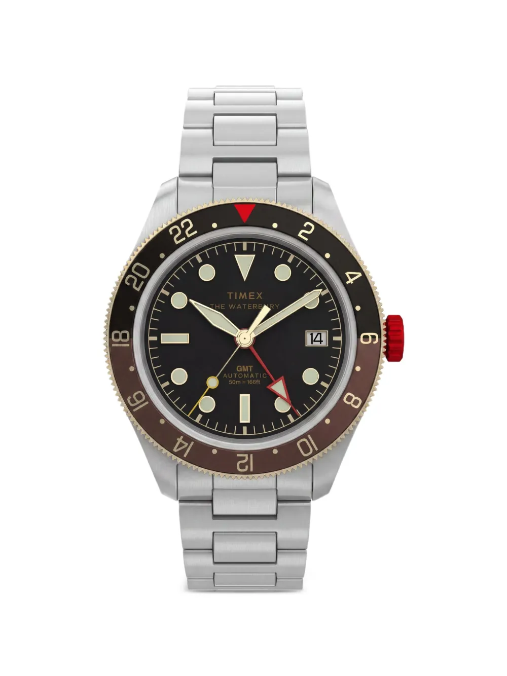 TIMEX Waterbury Heritage GMT 41,5mm - Nero